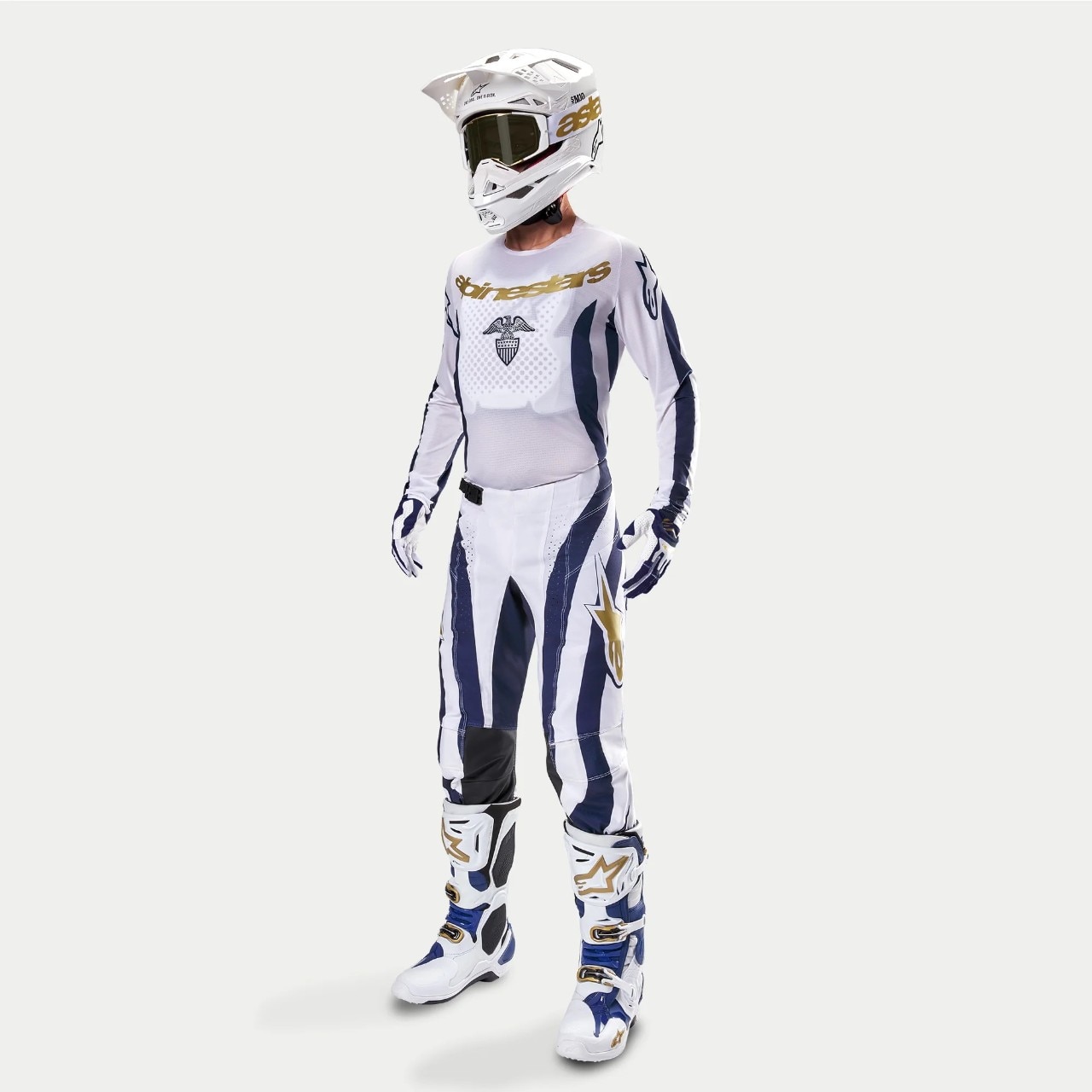 Alpinestars Limited Edition Dress Whites Tropical Collection
